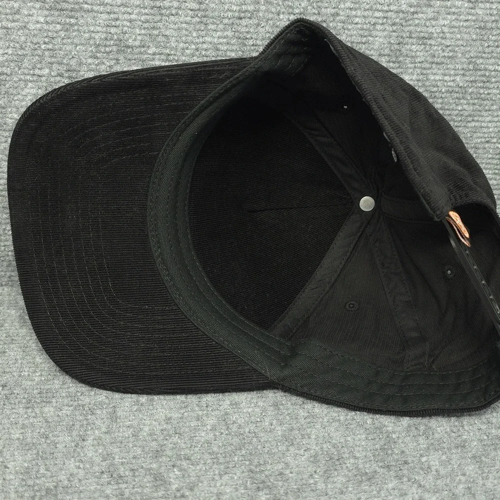 Breckenridge Brewery Hat Cap Snap Back Black Shade Headwear Beer One Size Mens